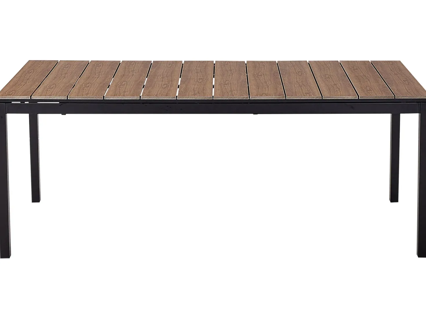 Tavolo da pranzo allungabile da giardino TOFANE 198/248 cm 90 cm Marrone