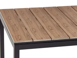 Tavolo da pranzo allungabile da giardino TOFANE 198/248 cm 90 cm Marrone