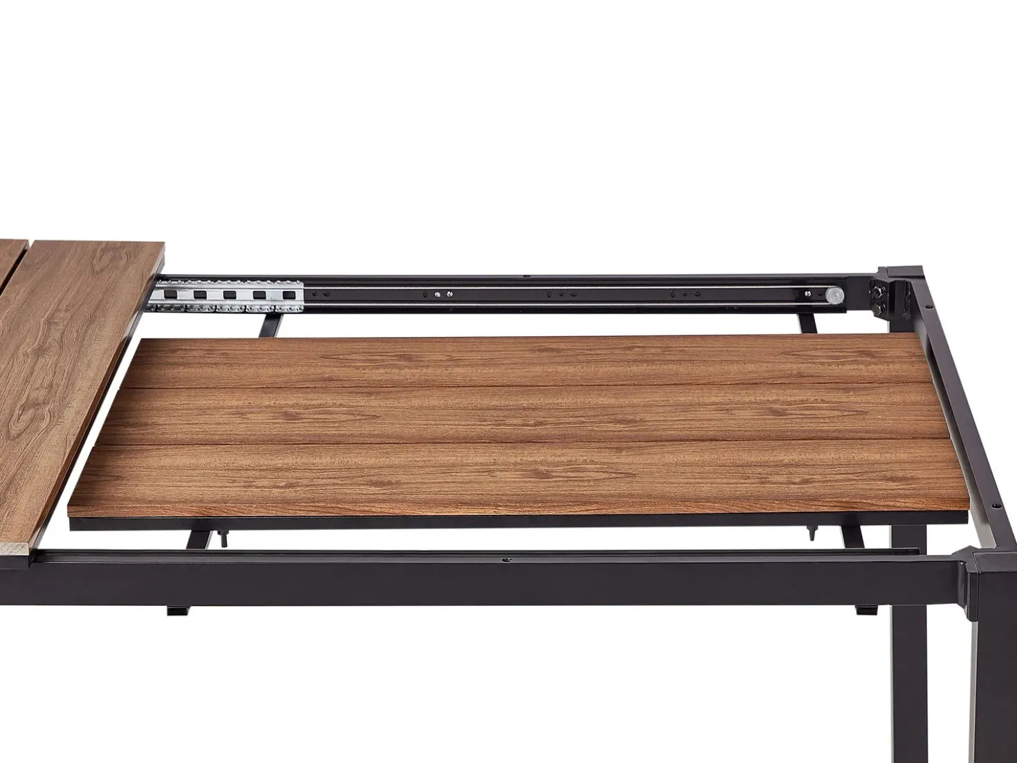 Tavolo da pranzo allungabile da giardino TOFANE 198/248 cm 90 cm Marrone