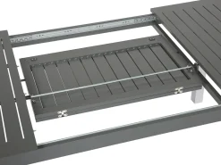 Tavolo da pranzo allungabile da giardino PANCOLE 168/248 cm 100 cm Metallo Grigio