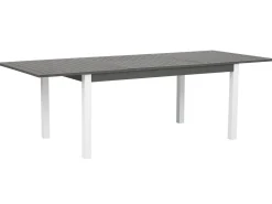 Tavolo da pranzo allungabile da giardino PANCOLE 168/248 cm 100 cm Metallo Grigio