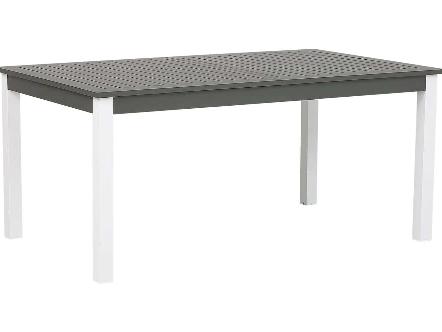 Tavolo da pranzo allungabile da giardino PANCOLE 168/248 cm 100 cm Metallo Grigio