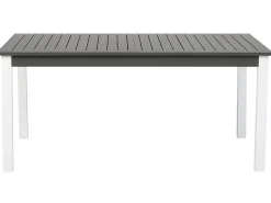 Tavolo da pranzo allungabile da giardino PANCOLE 168/248 cm 100 cm Metallo Grigio