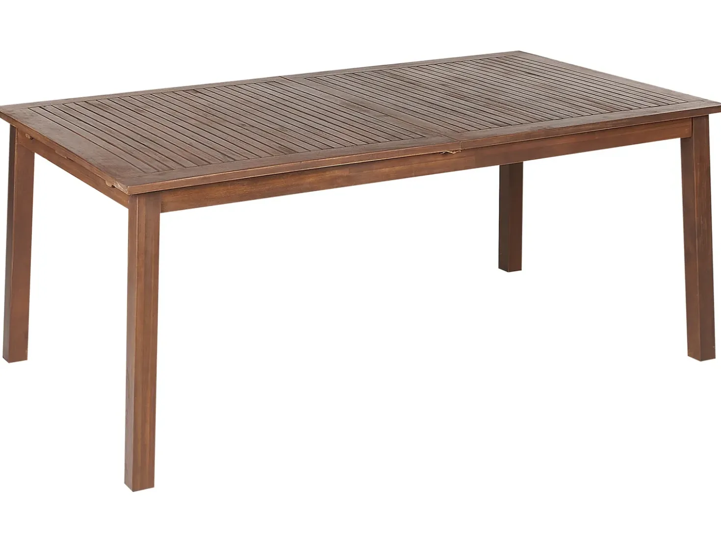 Tavolo da pranzo allungabile da giardino CESANA 180/240 cm 100 cm Legno d'acacia Marrone scuro