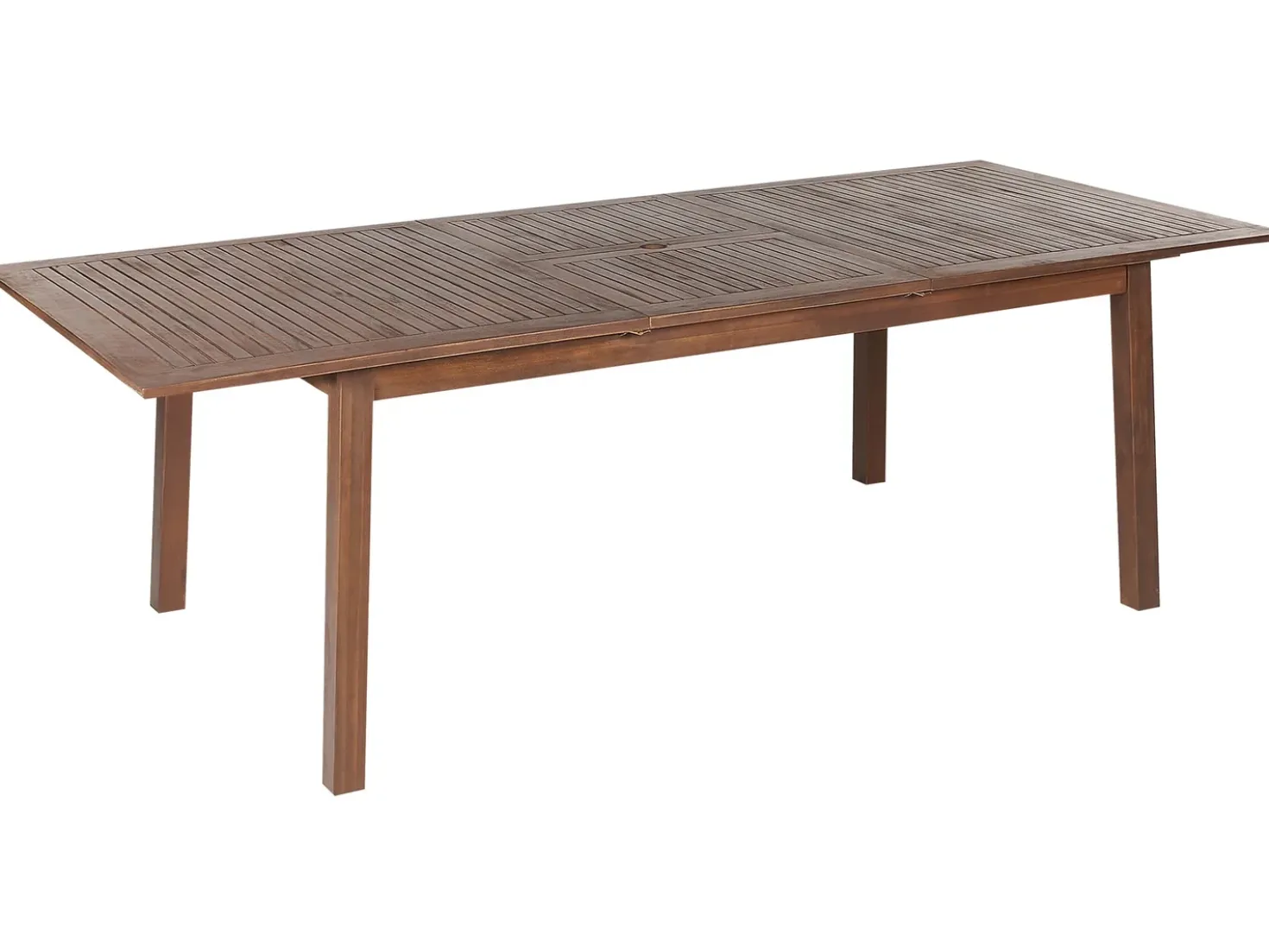 Tavolo da pranzo allungabile da giardino CESANA 180/240 cm 100 cm Legno d'acacia Marrone scuro