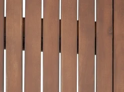 Tavolo da pranzo allungabile da giardino CESANA 180/240 cm 100 cm Legno d'acacia Marrone scuro