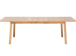 Tavolo da pranzo allungabile da giardino CESANA 180/240 cm 100 cm Legno d'acacia Marrone chiaro