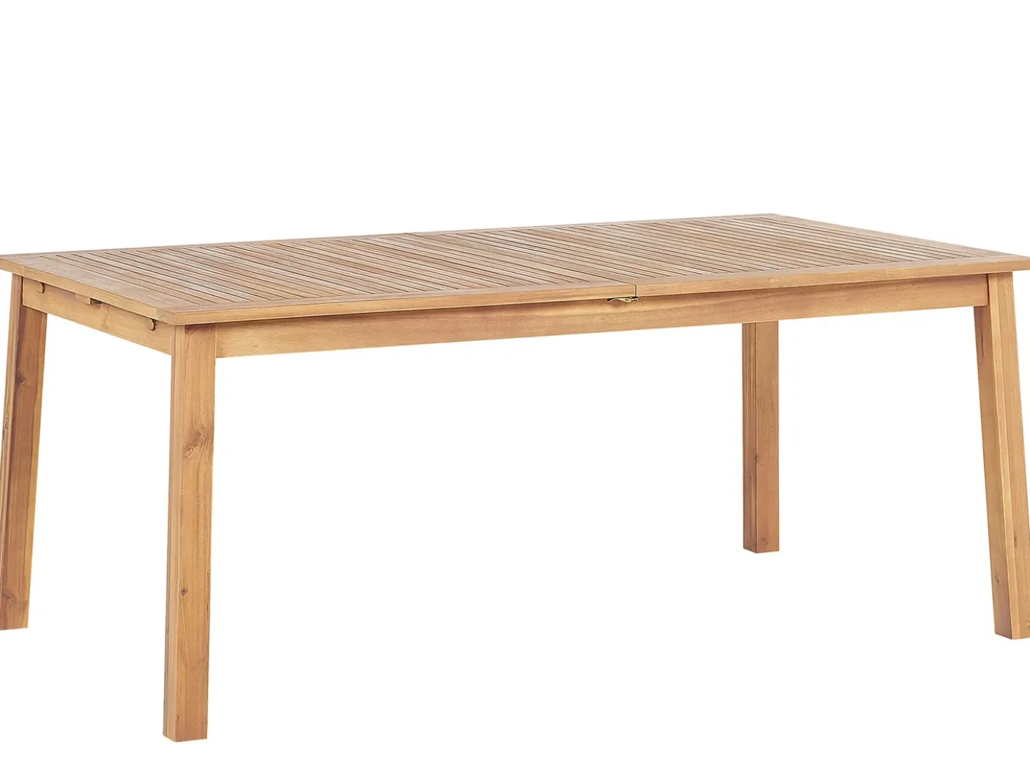 Tavolo da pranzo allungabile da giardino CESANA 180/240 cm 100 cm Legno d'acacia Marrone chiaro