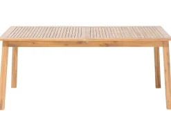 Tavolo da pranzo allungabile da giardino CESANA 180/240 cm 100 cm Legno d'acacia Marrone chiaro