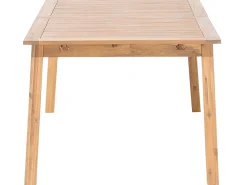 Tavolo da pranzo allungabile da giardino CESANA 180/240 cm 100 cm Legno d'acacia Marrone chiaro