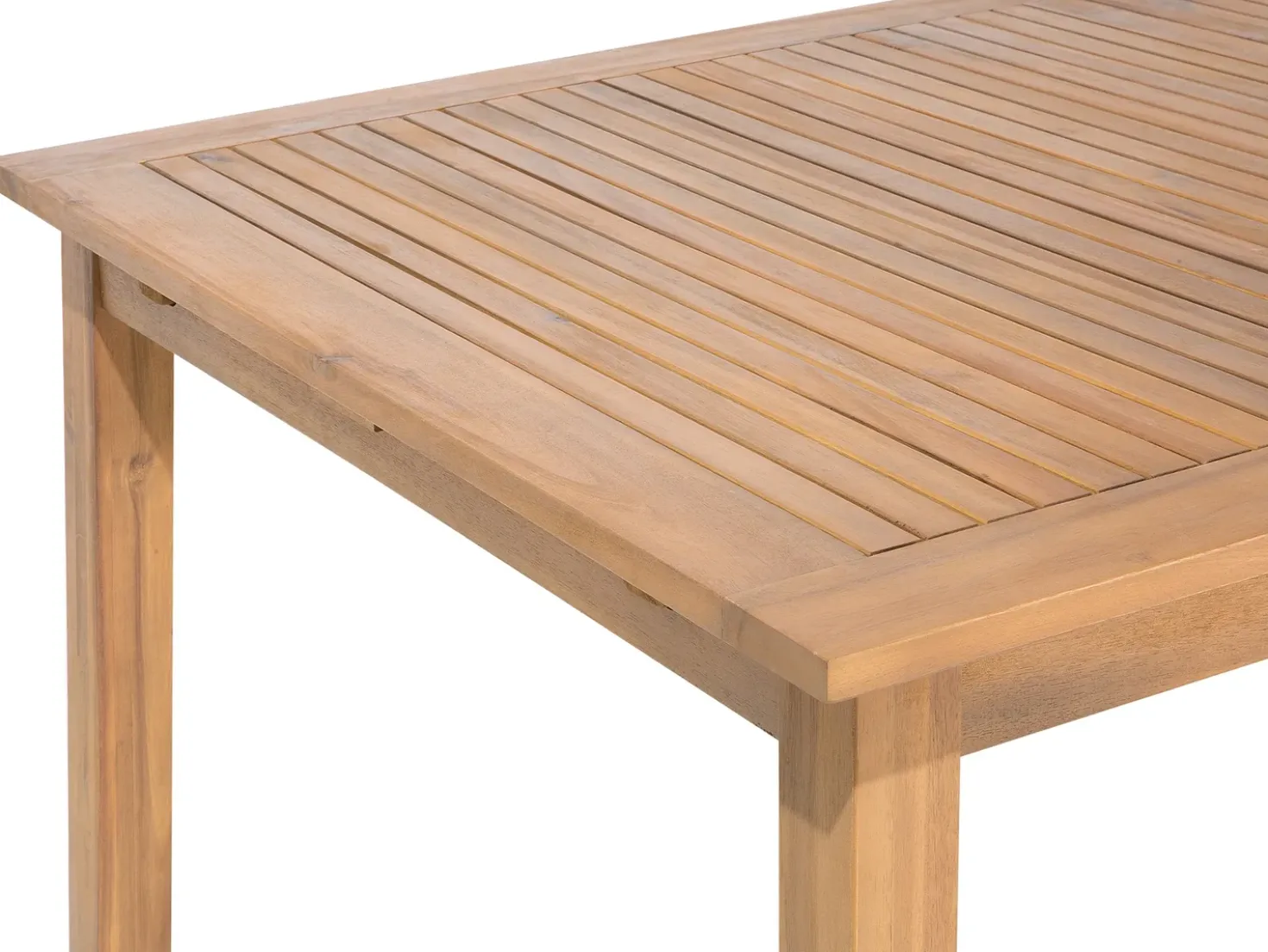 Tavolo da pranzo allungabile da giardino CESANA 180/240 cm 100 cm Legno d'acacia Marrone chiaro