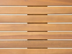 Tavolo da pranzo allungabile da giardino CESANA 180/240 cm 100 cm Legno d'acacia Marrone chiaro