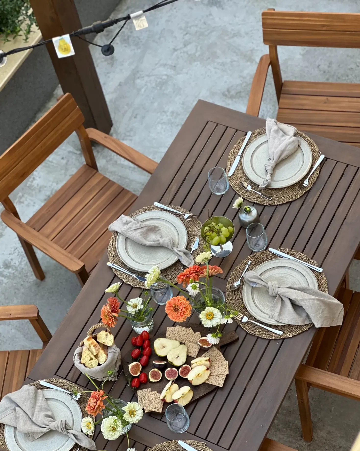 Tavolo da pranzo allungabile da giardino AMANTEA 160/220 cm 90 cm Legno d'acacia Marrone scuro