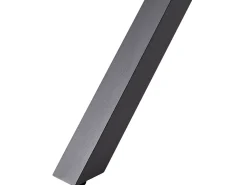 Tavolo da pranzo allungabile da giardino FANES 184/242 cm 90 cm Metallo Grigio grafite