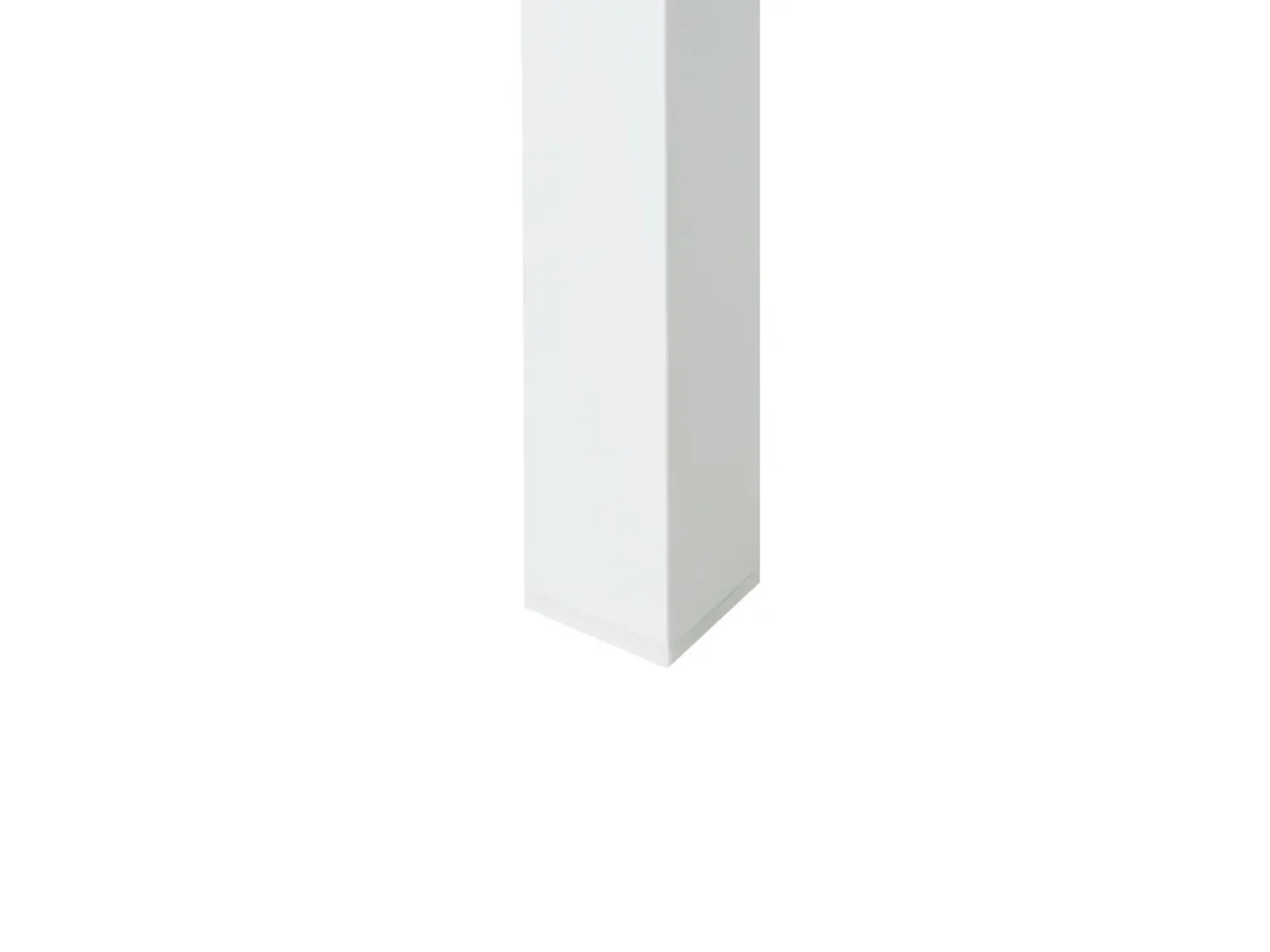 Tavolo da pranzo allungabile da giardino SKALOMA 180/240 cm 90 cm Metallo Bianco