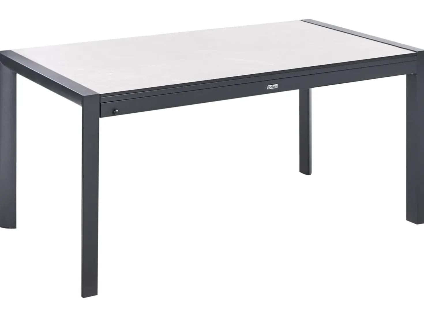 Tavolo da pranzo allungabile da giardino BINASCO 160/220 cm 90 cm Beige