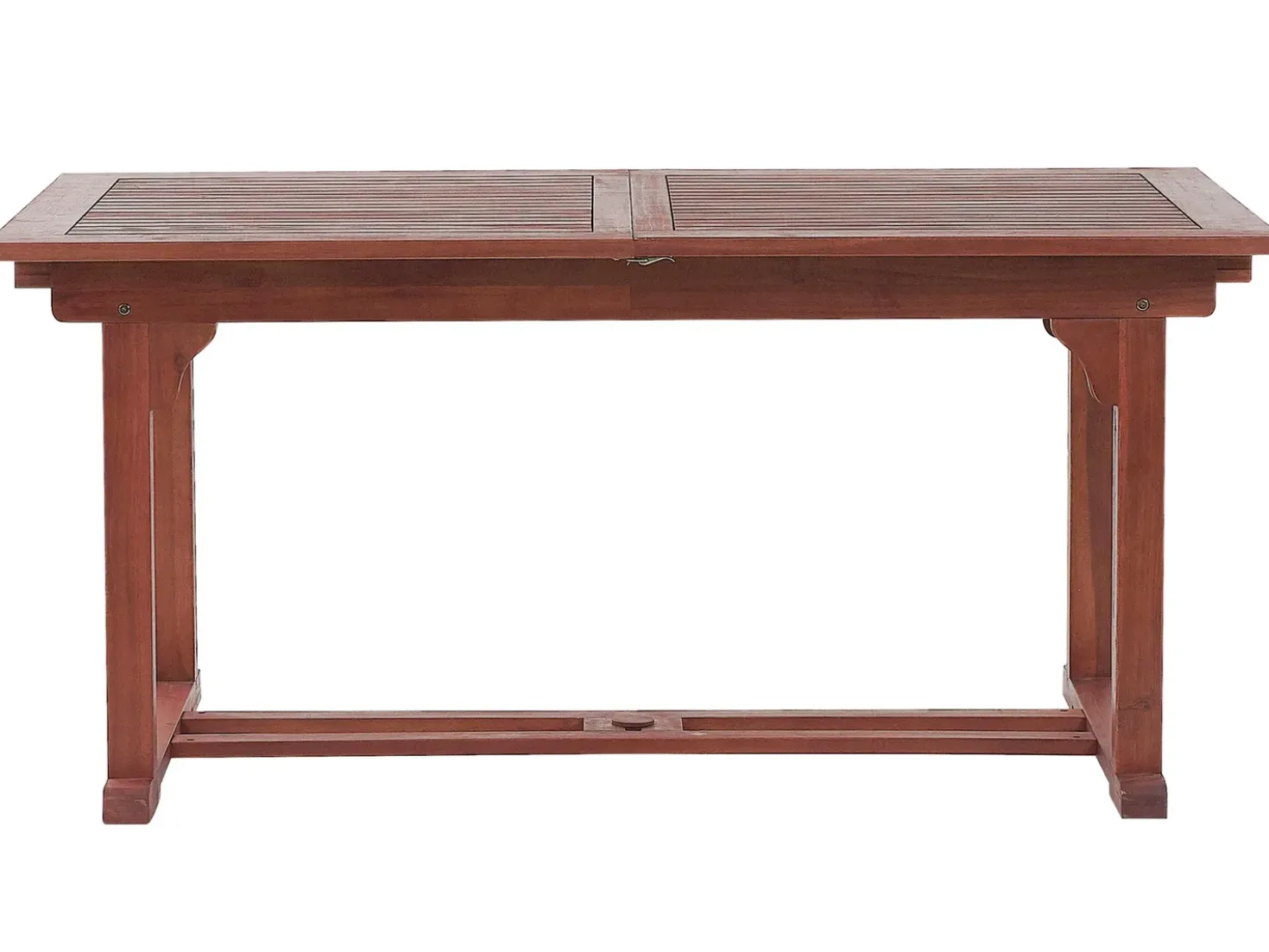 Tavolo da pranzo allungabile da giardino TOSCANA 160/220 cm 90 cm Legno d'acacia Marrone scuro