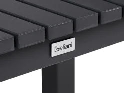 Tavolo da pranzo allungabile da giardino ARDESIO 160/220 cm 90 cm Metallo Grigio scuro