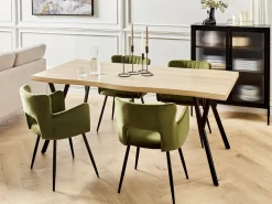 Tavolo da pranzo ALTON Marrone chiaro 180 cm 90 cm