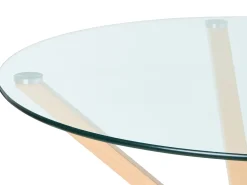 Tavolo da pranzo ALTURA Trasparente 90 cm 90 cm