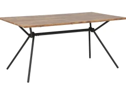 Tavolo da pranzo AMSTERDAM Marrone scuro 160 cm 90 cm