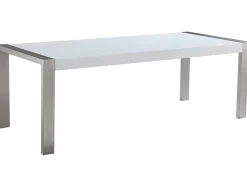 Tavolo da pranzo ARCTIC Argento 220 cm 90 cm