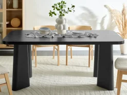 Tavolo da pranzo ATLIN Nero 180 cm 90 cm