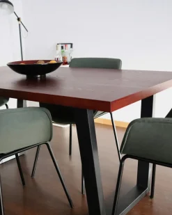 Tavolo da pranzo AUSTIN Noce scuro 160 cm 90 cm