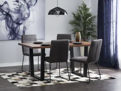 Tavolo da pranzo AUSTIN Noce scuro 160 cm 90 cm