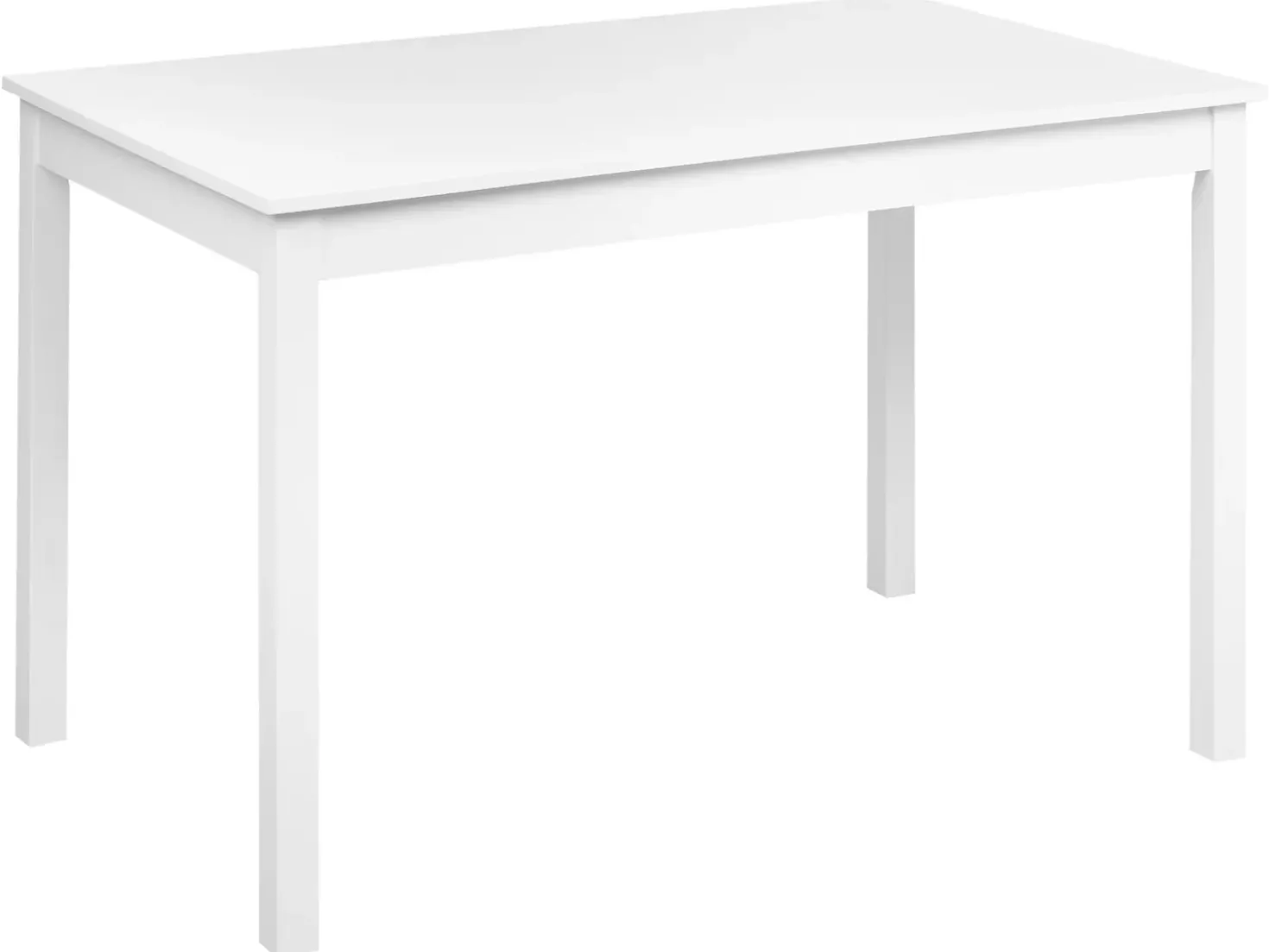 Tavolo da pranzo BARLEE Bianco 120 cm 75 cm Legno di pioppo