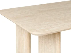 Tavolo da pranzo BARROY Effetto travertino 180 cm 90 cm