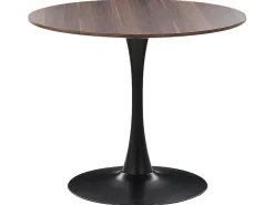Tavolo da pranzo BOCA Marrone scuro 90 cm 90 cm
