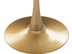Tavolo da pranzo BOCA Marmo/Oro 90 cm 90 cm