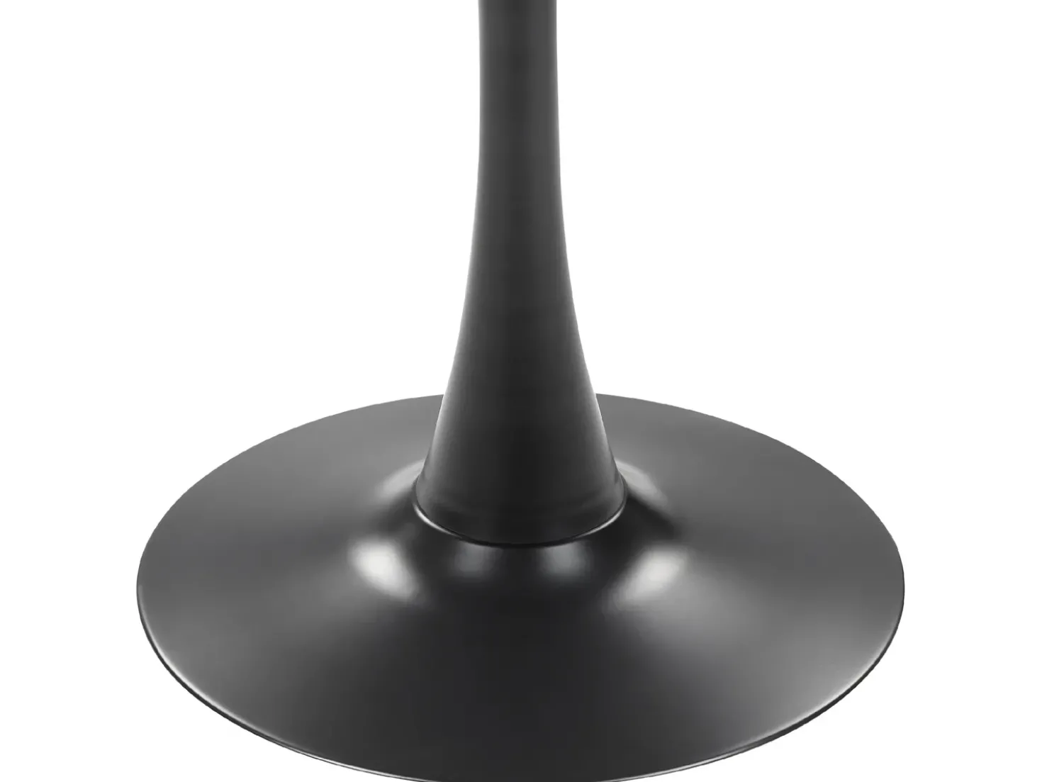 Tavolo da pranzo BOCA Nero 90 cm 90 cm