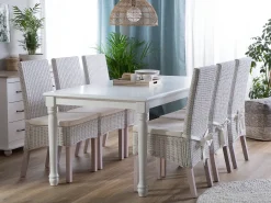 Tavolo da pranzo CARY Bianco 180 cm 90 cm