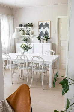 Tavolo da pranzo CARY Bianco 180 cm 90 cm