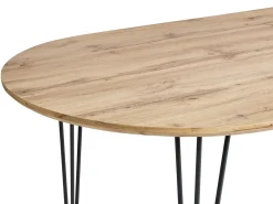 Tavolo da pranzo CAVELL Marrone chiaro 160 cm 90 cm