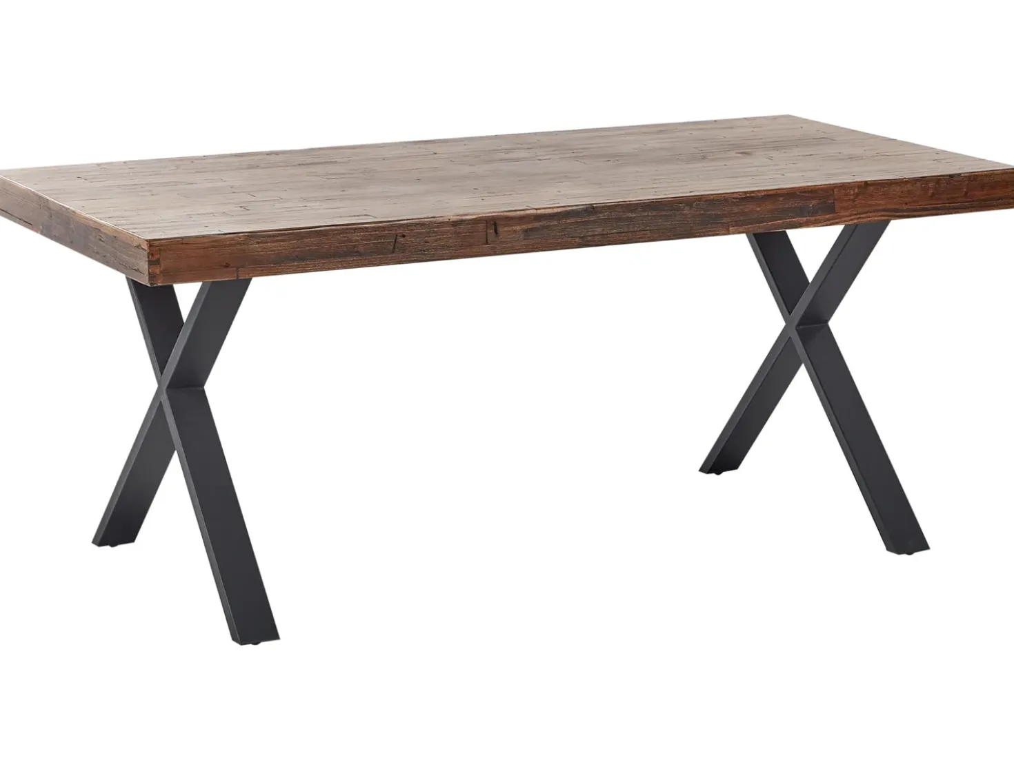 Tavolo da pranzo CLIFTON Marrone scuro 180 cm 90 cm Legno di pino