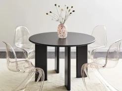 Tavolo da pranzo COSMO Nero 120 cm 120 cm