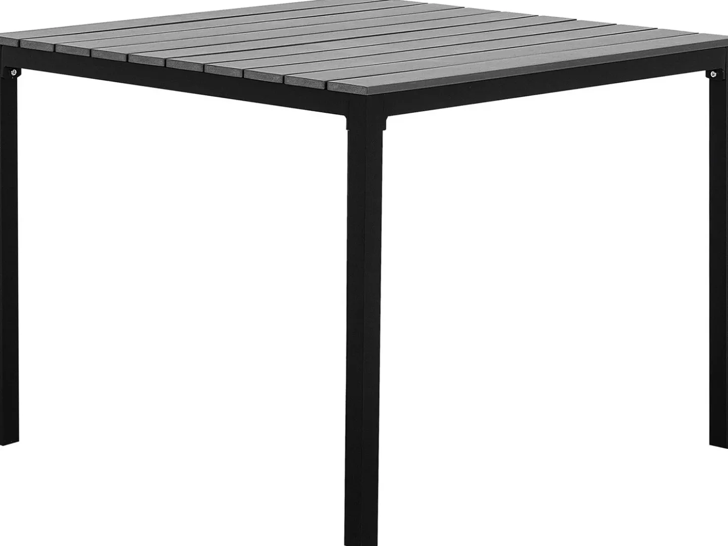Tavolo da pranzo da giardino PRATO 95 cm 95 cm Grigio