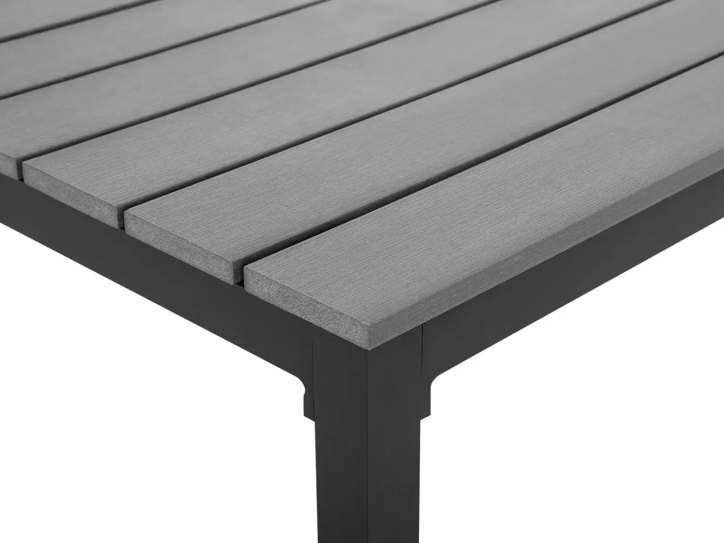 Tavolo da pranzo da giardino PRATO 95 cm 95 cm Grigio