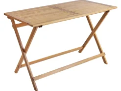 Tavolo da pranzo da giardino PROSSEDI 120 cm 60 cm Legno d'acacia Marrone