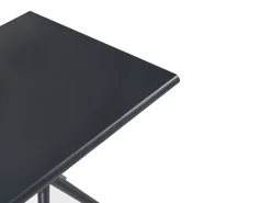 Tavolo da pranzo da giardino PIAVE 70 cm 70 cm Nero