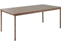Tavolo da pranzo da giardino FLAVIA 185 cm 96 cm Metallo Marrone