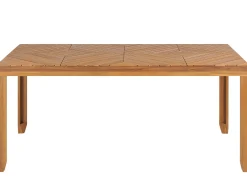 Tavolo da pranzo da giardino BARATTI 180 cm 90 cm Legno d'acacia Marrone