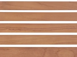Tavolo da pranzo da giardino VIAREGGIO 200 cm 90 cm Legno di teak certificato Marrone