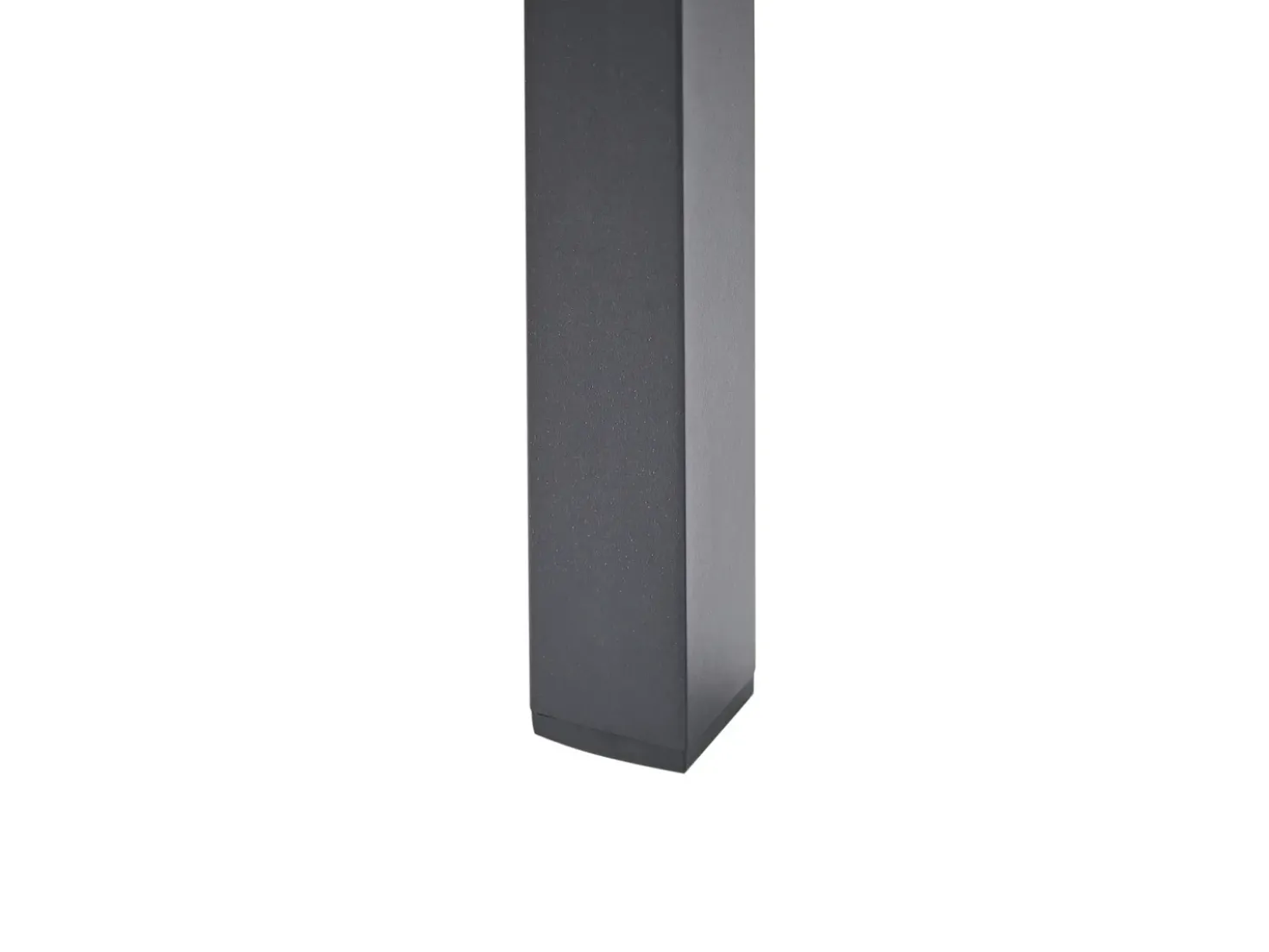 Tavolo da pranzo da giardino VERNIO 180 cm 90 cm Metallo Nero