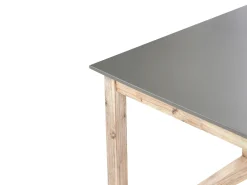 Tavolo da pranzo da giardino NOTTERI 180 cm 90 cm Cemento Grigio