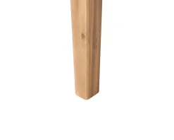 Tavolo da pranzo da giardino CHIOGGIA 90 cm 180 cm Legno di acacia certificato Marrone chiaro