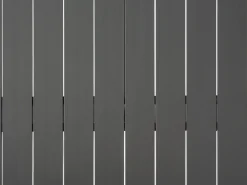 Tavolo da pranzo da giardino CASCAIS 200 cm 105 cm Metallo Grigio